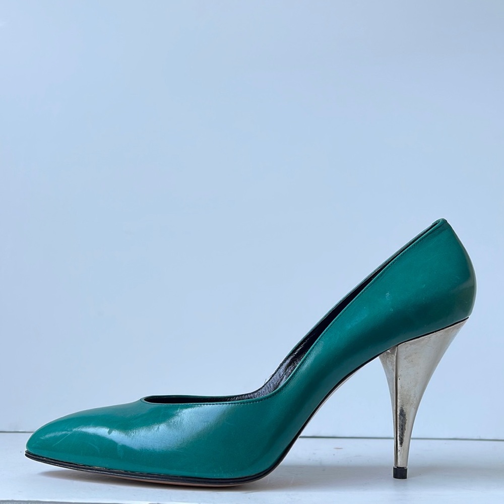 Vintage Maserati Shoes Womens Leather Pumps 8AAA